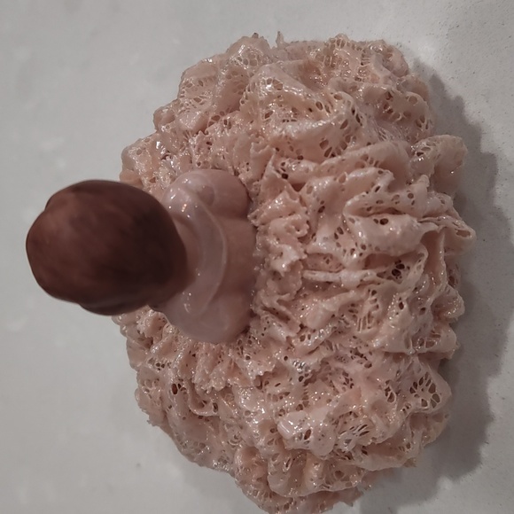 Antique Porcelain Figurine in pink lace dress 🩷 - Picture 2 of 5